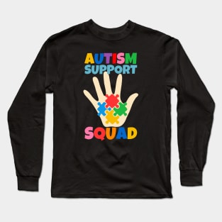 Autism Support Squad Long Sleeve T-Shirt